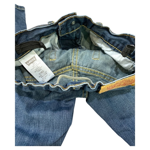 Levi’s 505 Regular Denim 100% Cotton Boys Size 10 - Picture 4 of 7